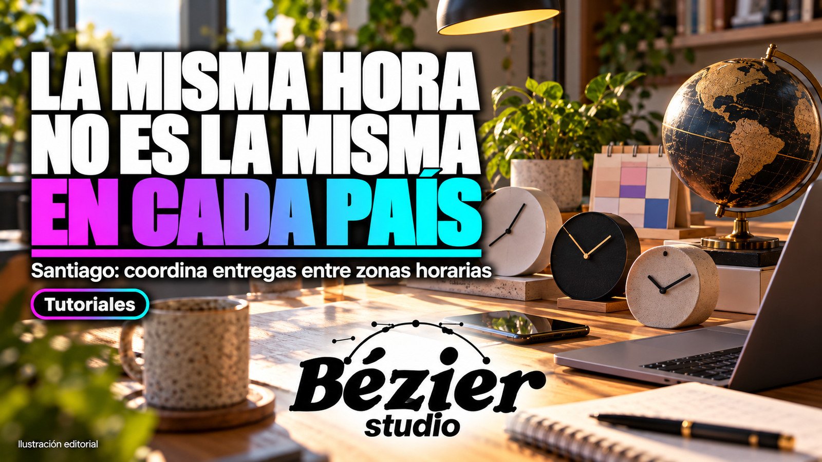 Santiago entra en las búsquedas: coordinar una entrega internacional necesita zona horaria, no solo hora