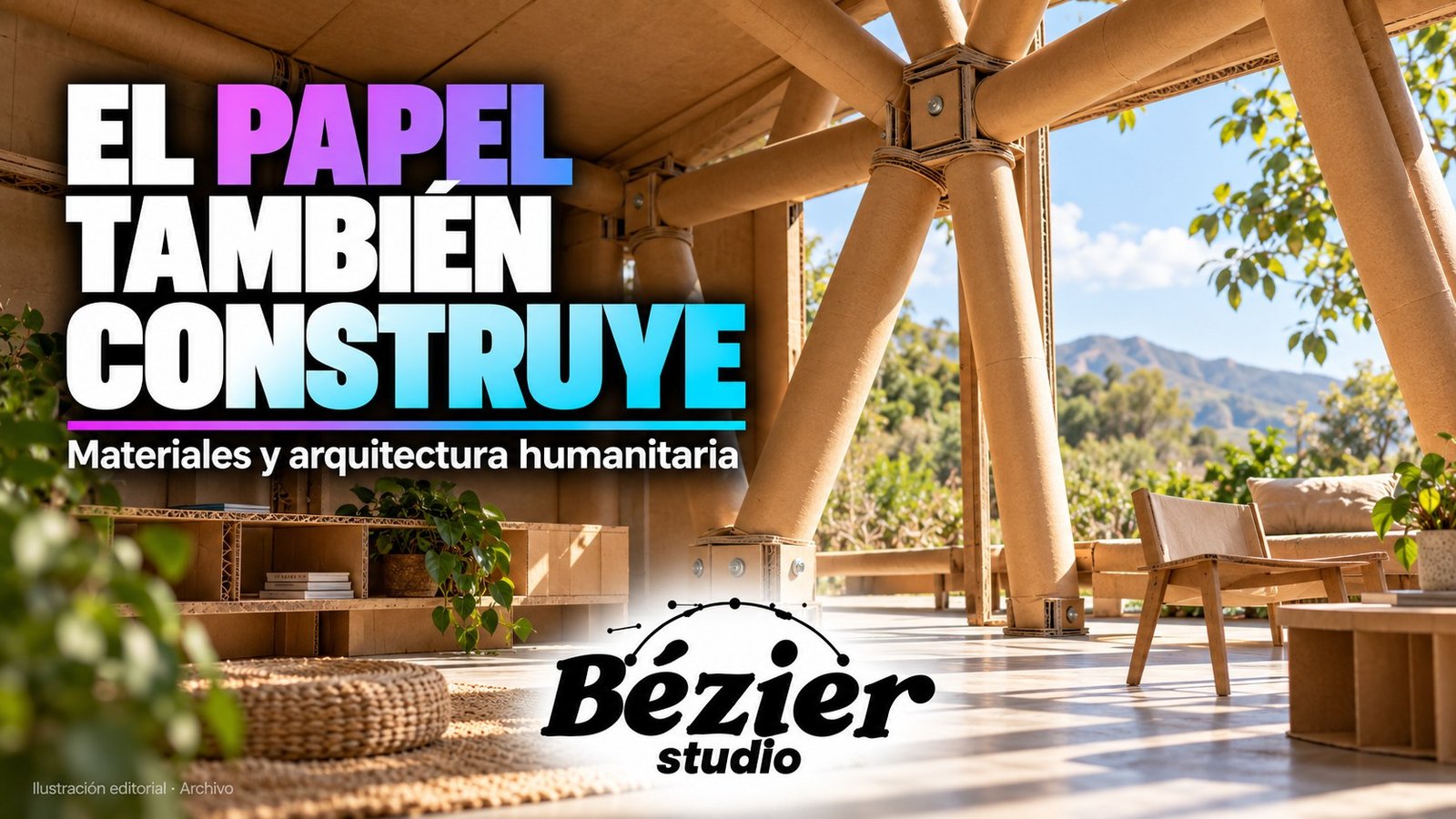 Shigeru Ban mostró que los materiales modestos también pueden resolver grandes necesidades