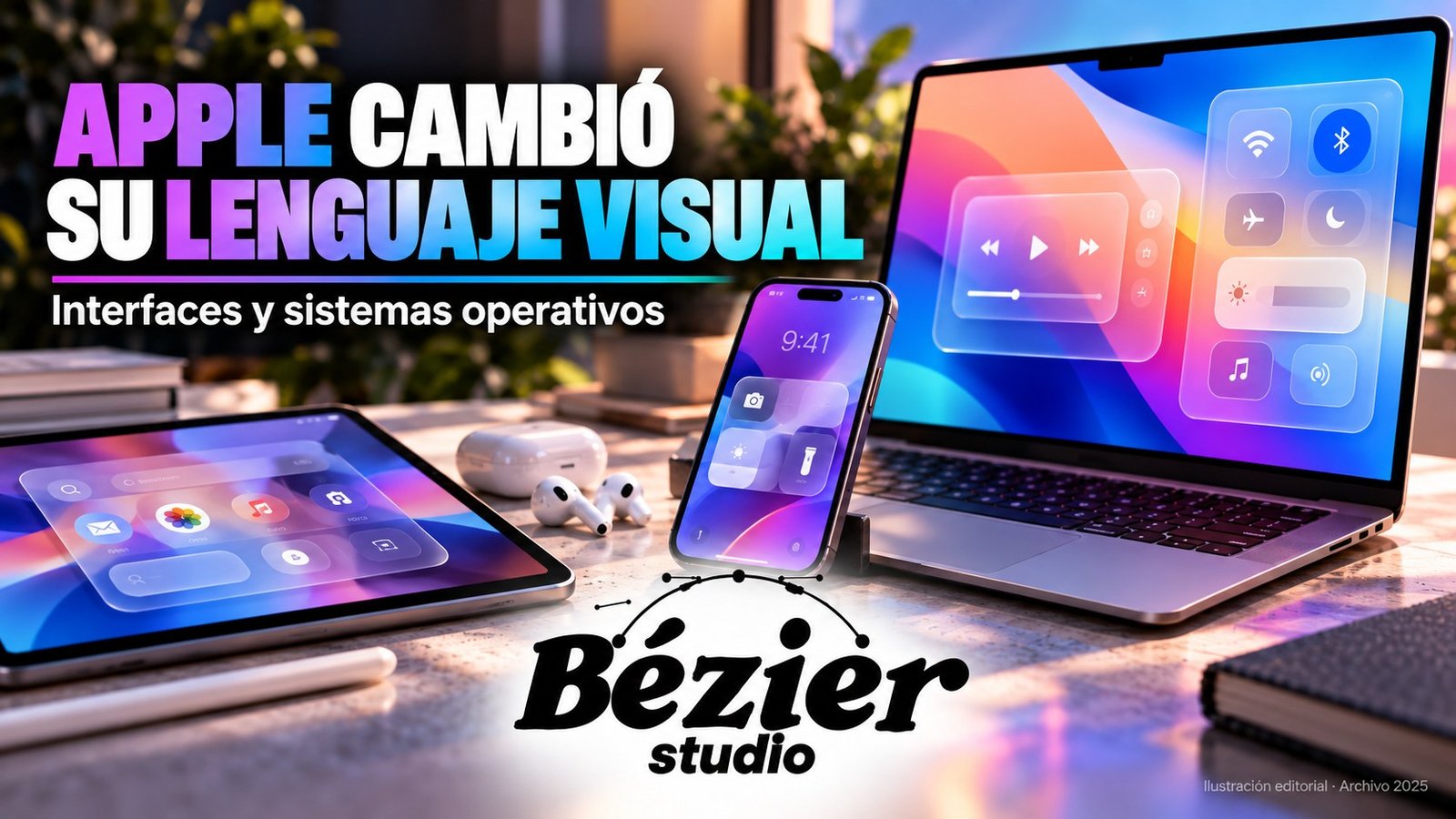 Liquid Glass unificó el lenguaje visual que Apple presentó en 2025