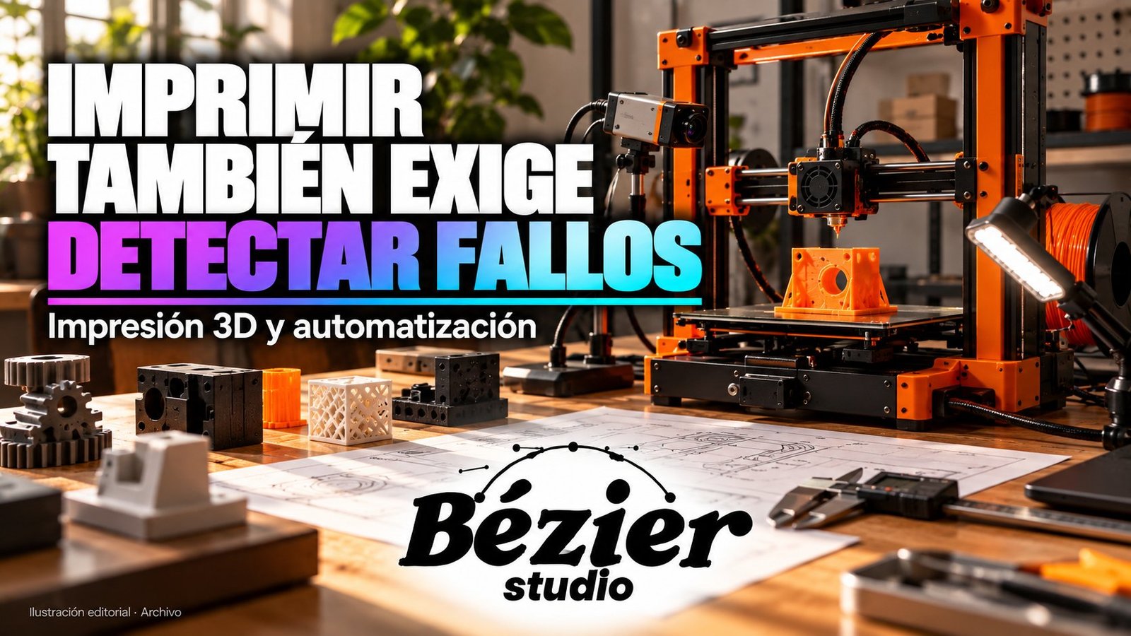 Prusa MK3 reunió sensores y recuperación de fallos para replantear la impresión 3D de escritorio