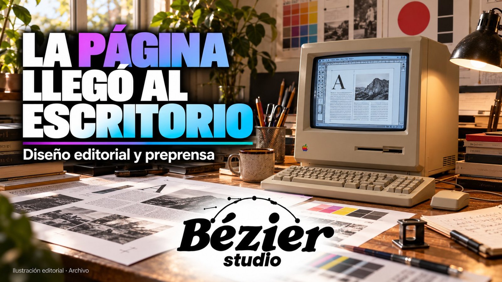 PageMaker acercó la composición editorial al escritorio de la computadora