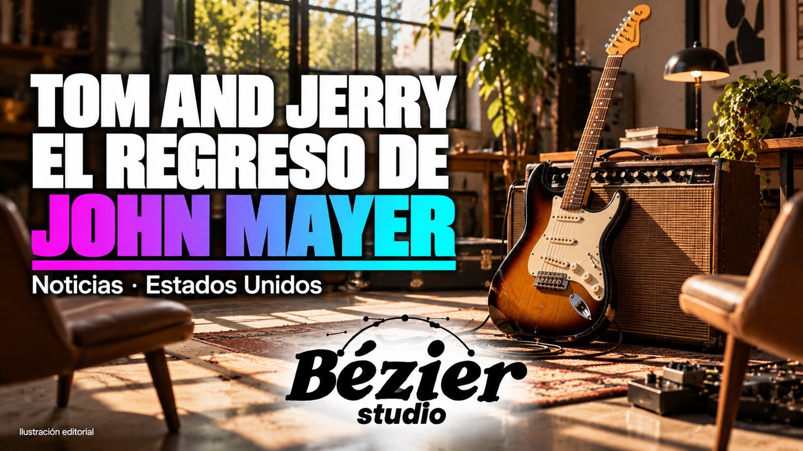 John Mayer vuelve con Tom and Jerry: una historia de amor que siempre se escapa