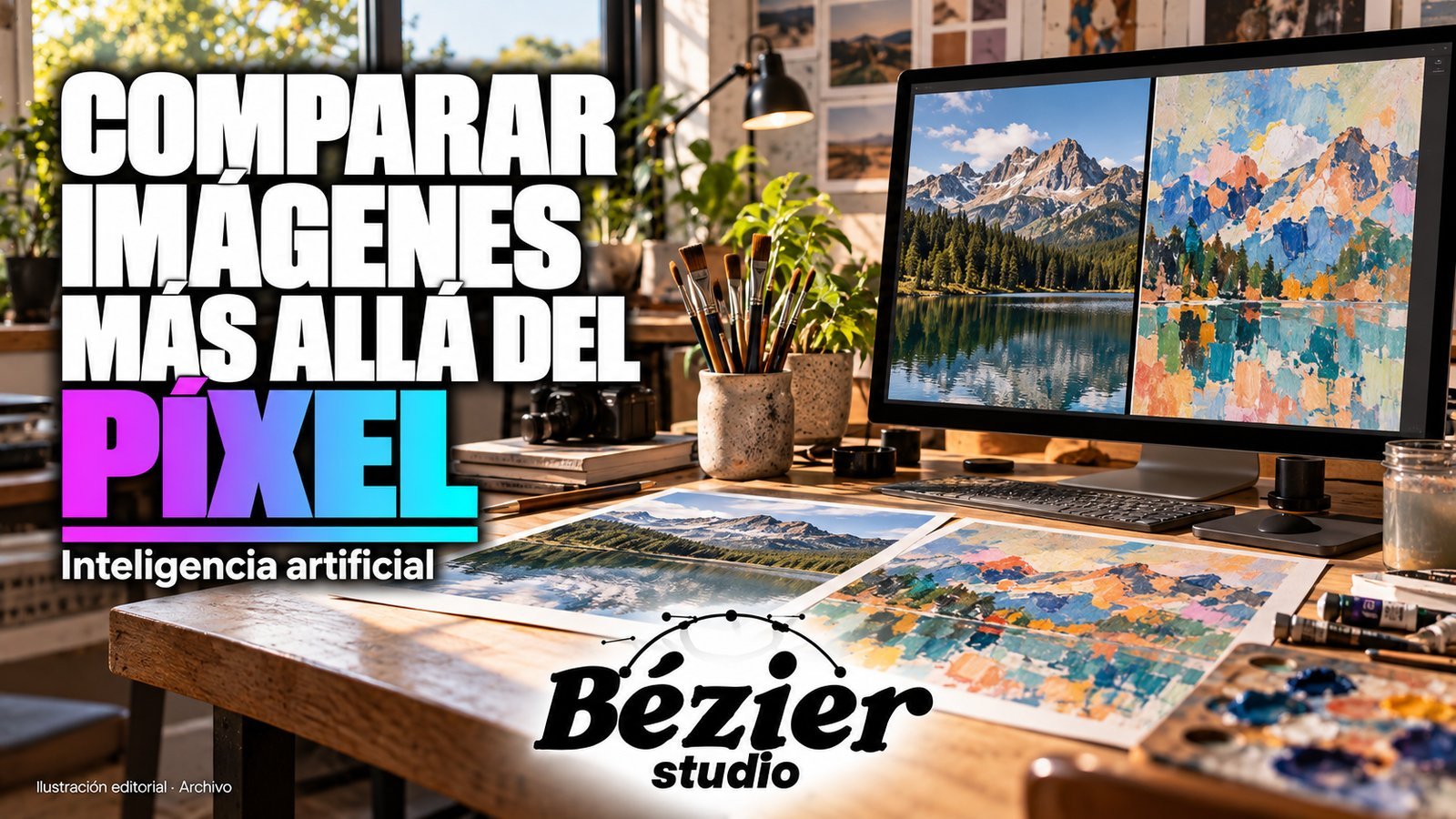 Las pérdidas perceptuales cambiaron cómo se compara una imagen generada con su referencia