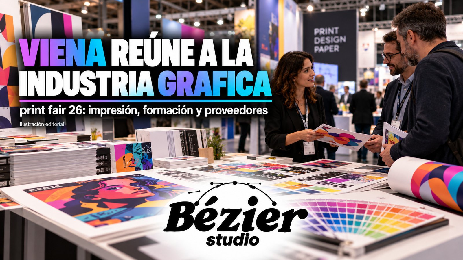print fair 26 celebra su segunda jornada para la industria gráfica en Viena