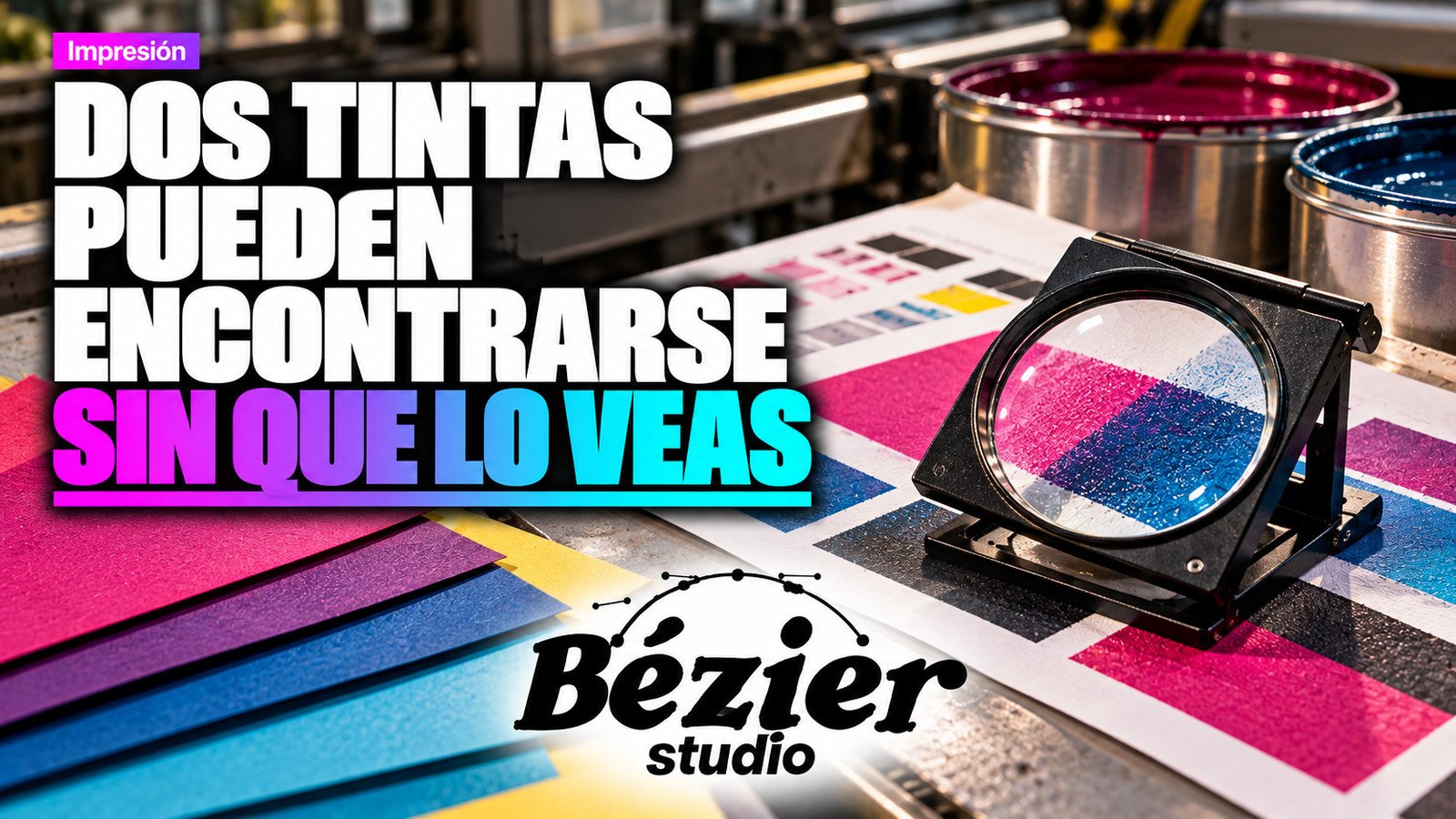 Sobreimpresión: el ajuste que puede cambiar lo que ocurre entre dos colores