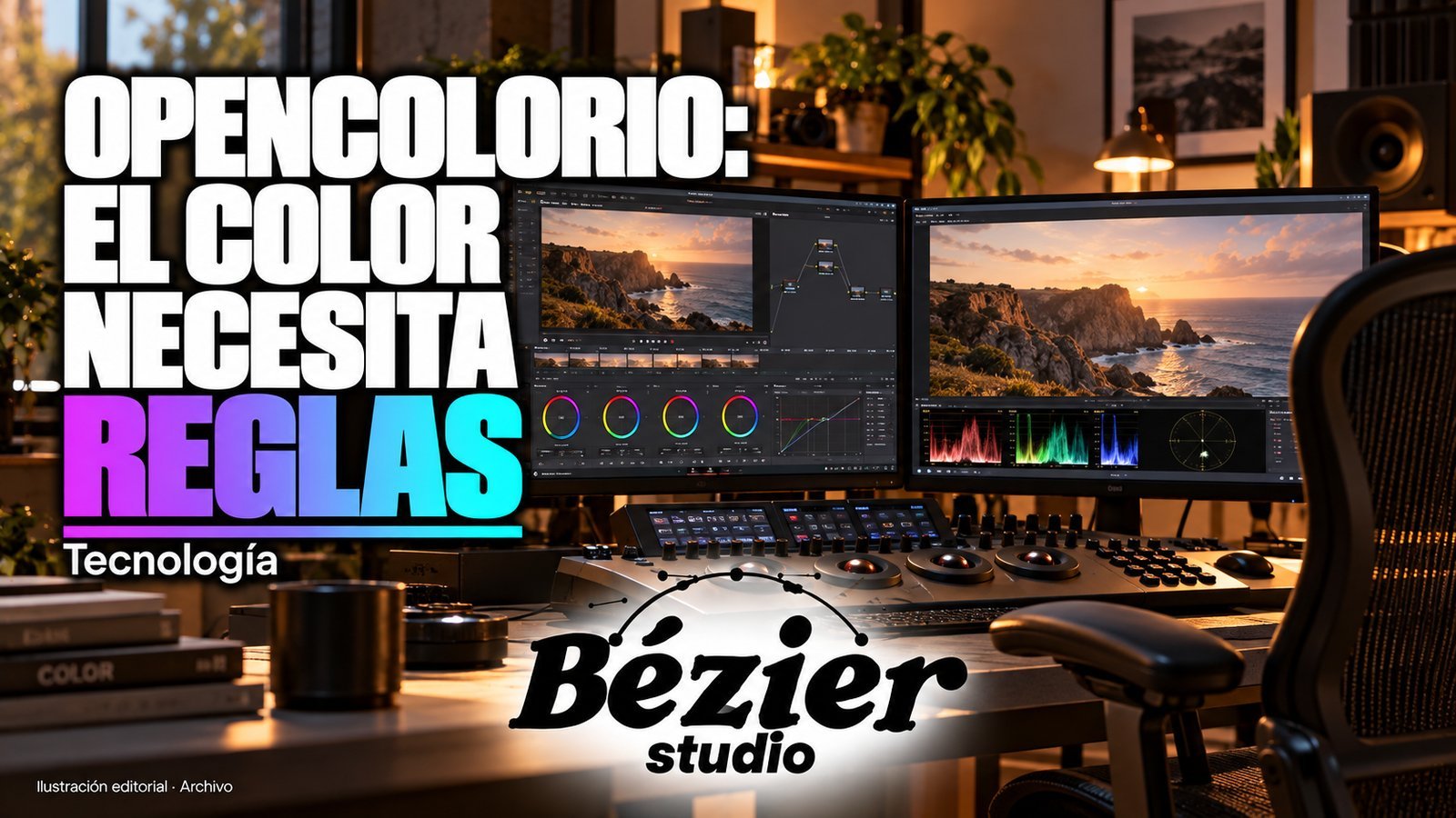 OpenColorIO llevó reglas compartidas de color a los flujos de animación y efectos visuales
