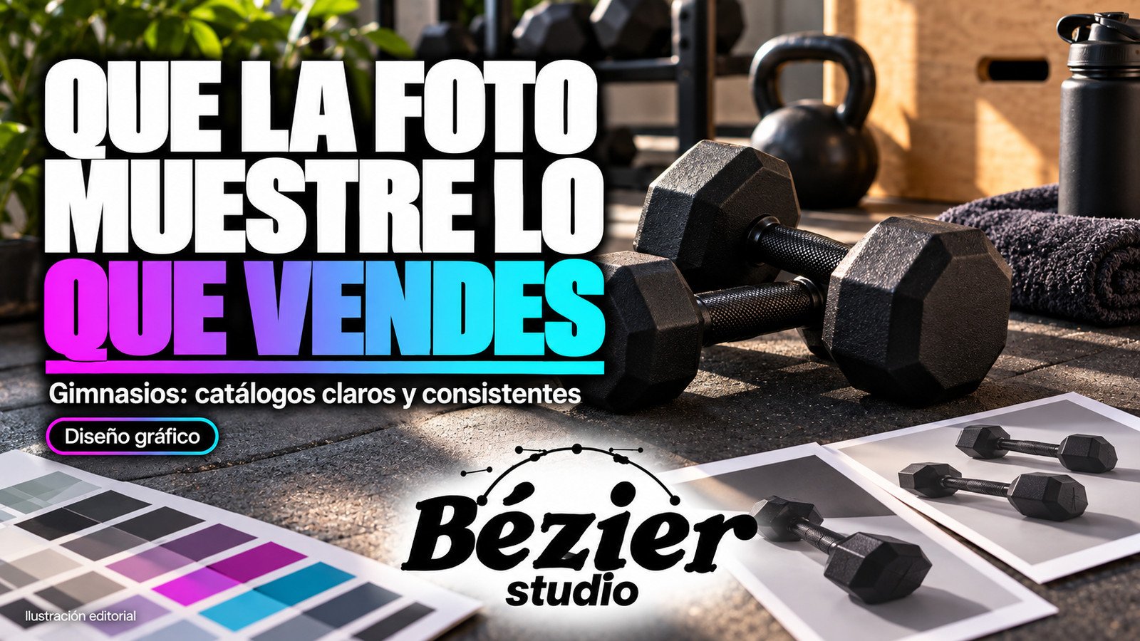 Gimnasios en tendencia: una foto de producto puede ayudar a vender o crear una expectativa falsa