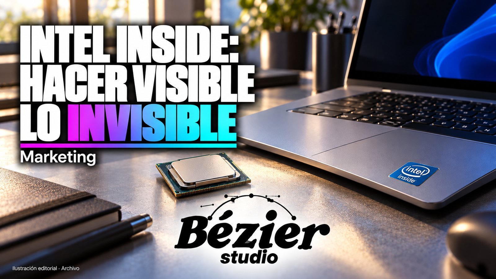 Intel Inside hizo visible una marca que estaba dentro de otras computadoras