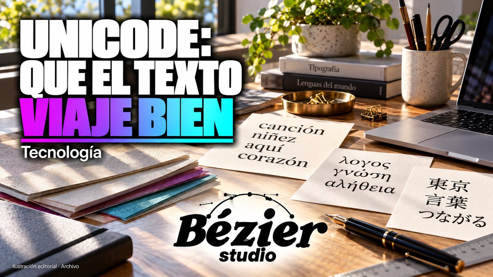Unicode construyó una referencia común para escribir en sistemas diferentes