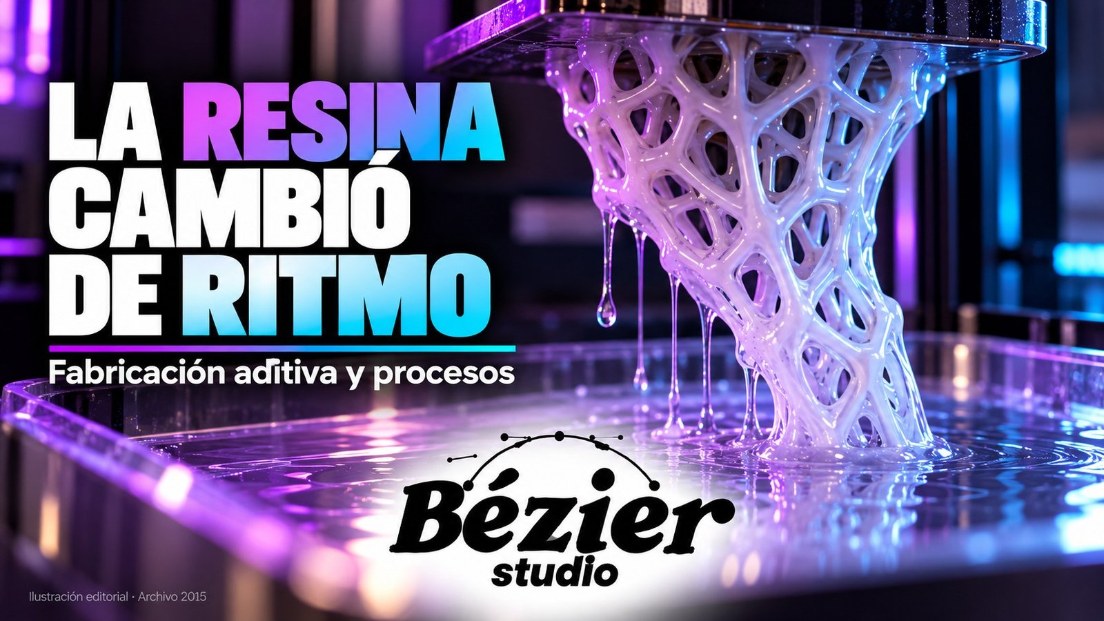 Carbon presentó CLIP para hacer crecer piezas de resina de forma continua