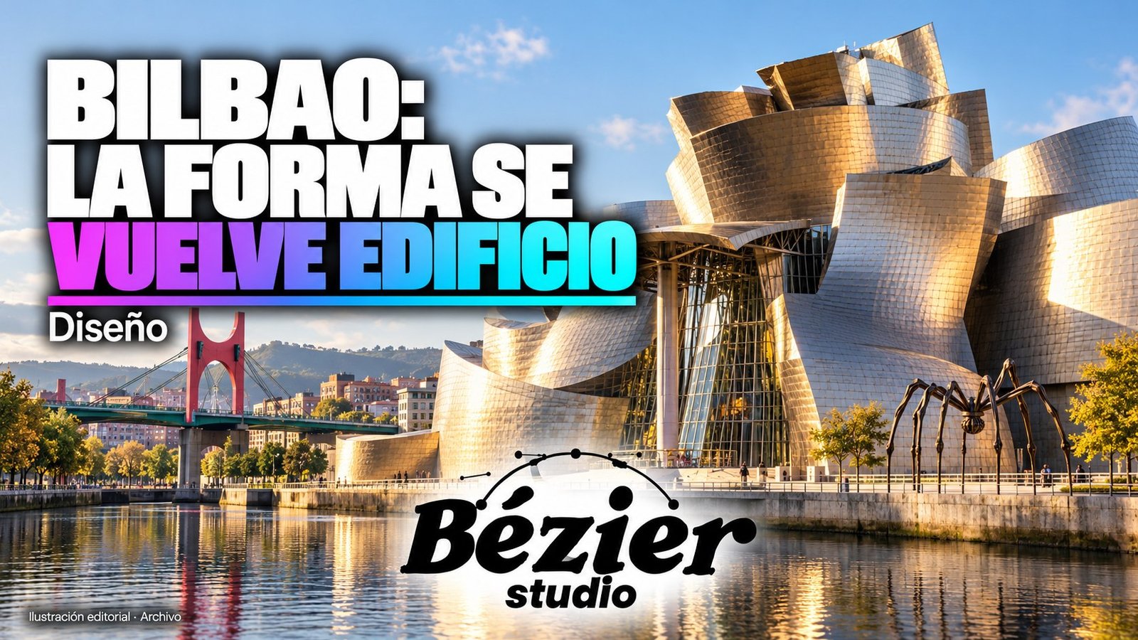 Guggenheim Bilbao: cómo una forma compleja se convirtió en un edificio construible
