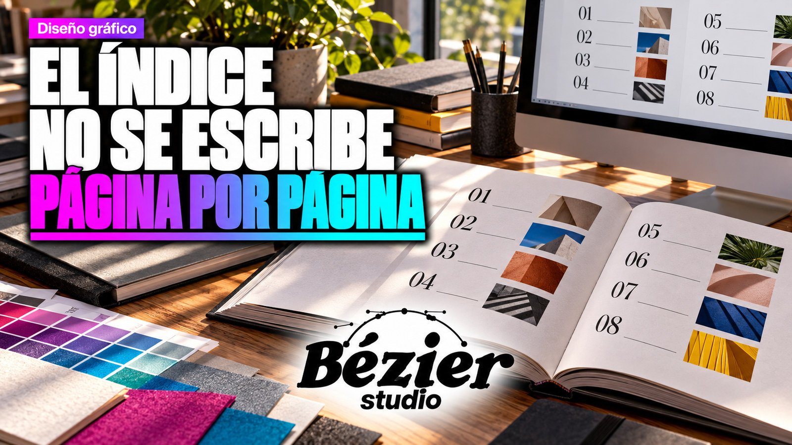 Índice automático en InDesign: genera entradas desde estilos y actualiza la paginación