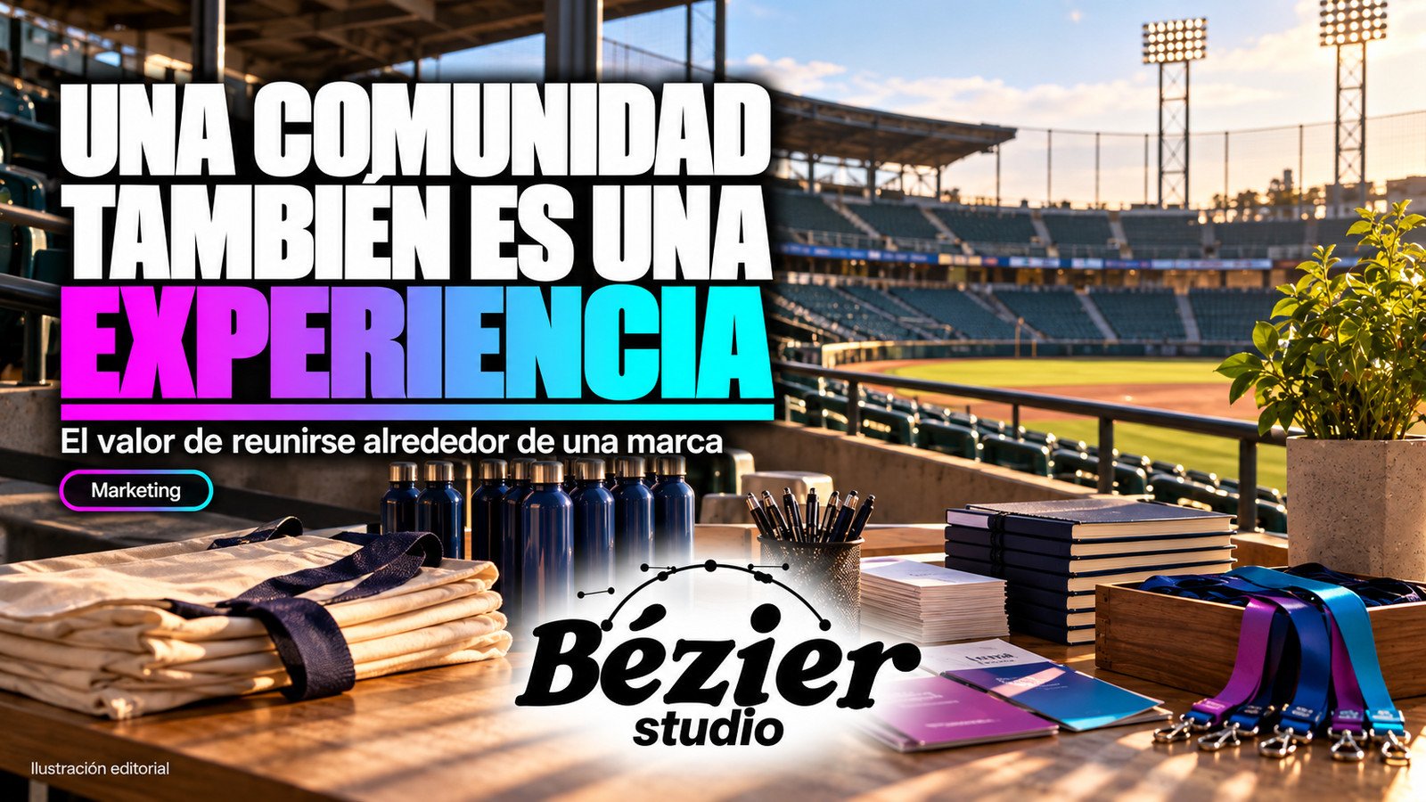 Un estadio sin partido también puede reunir a una comunidad: la experiencia es parte de la marca
