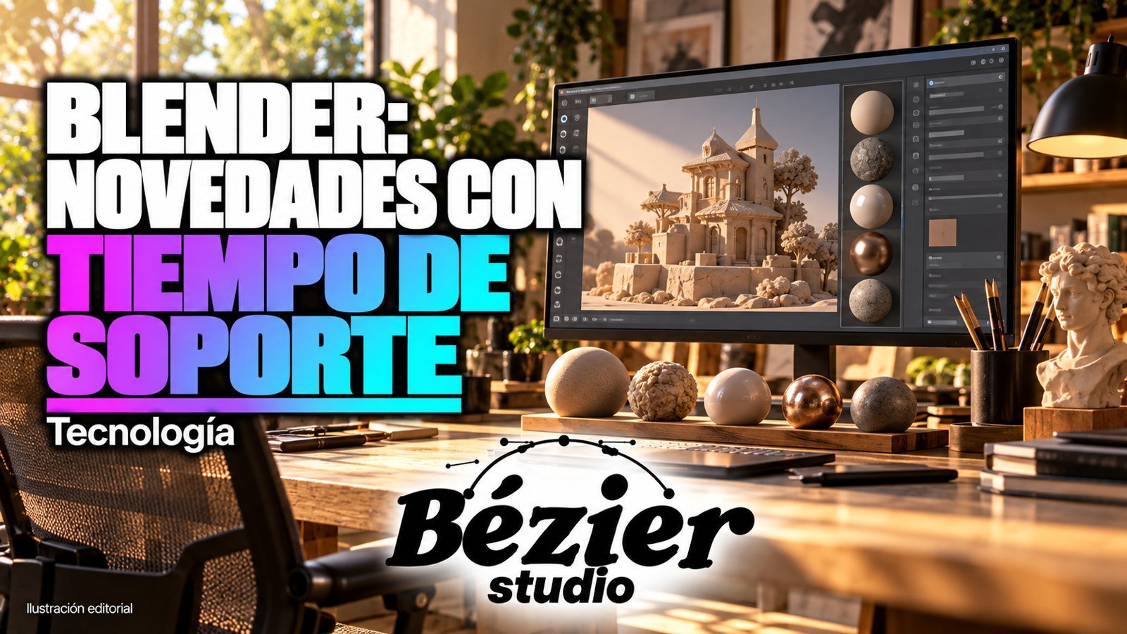 Blender 5.2 LTS combina novedades de producción con soporte a largo plazo