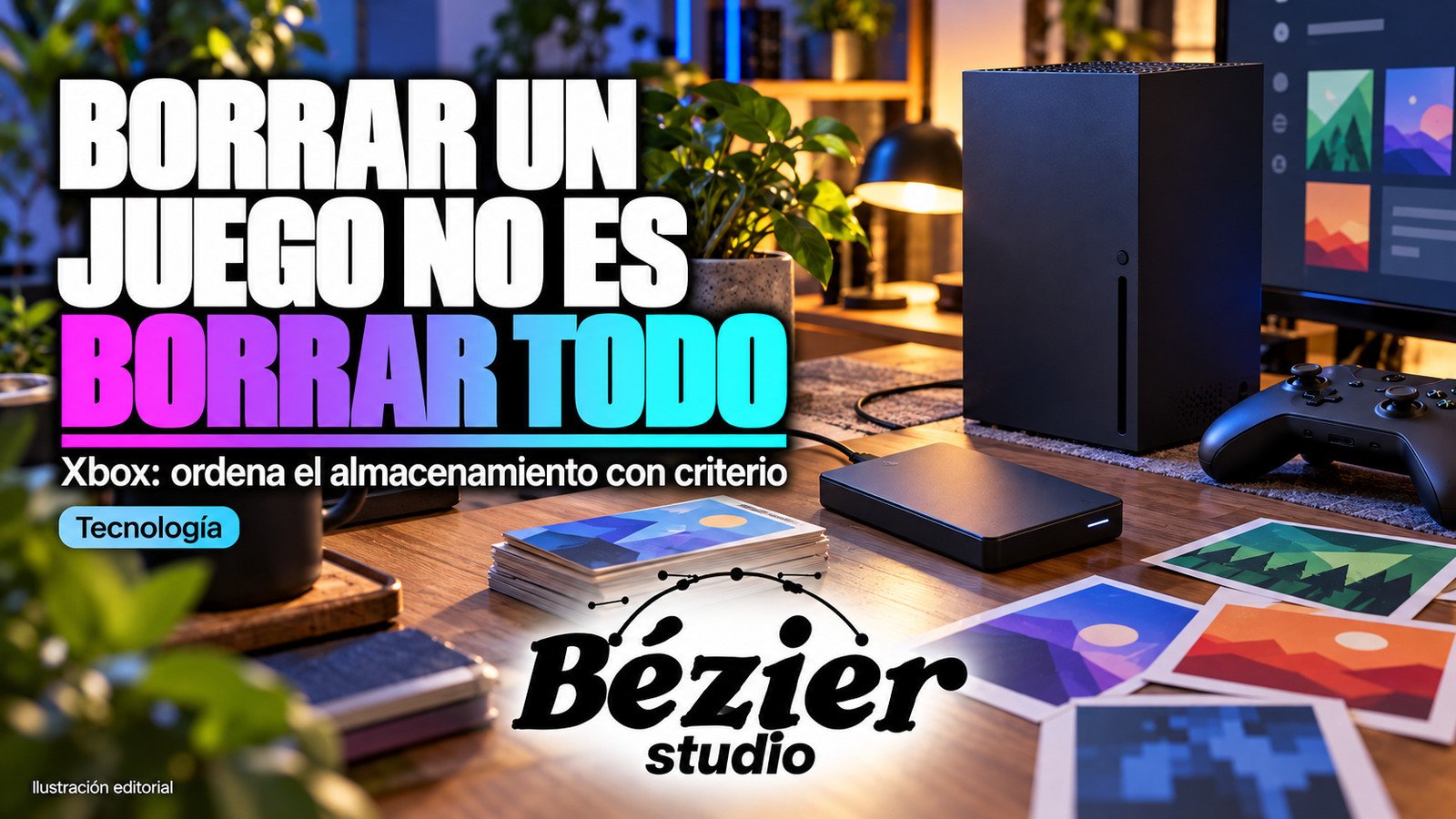 Xbox y el espacio que desaparece: qué revisar antes de borrar archivos a ciegas