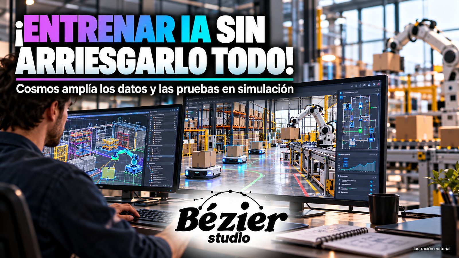 Cosmos suma herramientas para entrenar y evaluar modelos del mundo físico